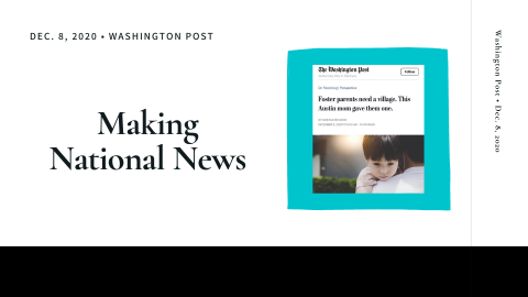 Foster Village Featured on The Washington Post